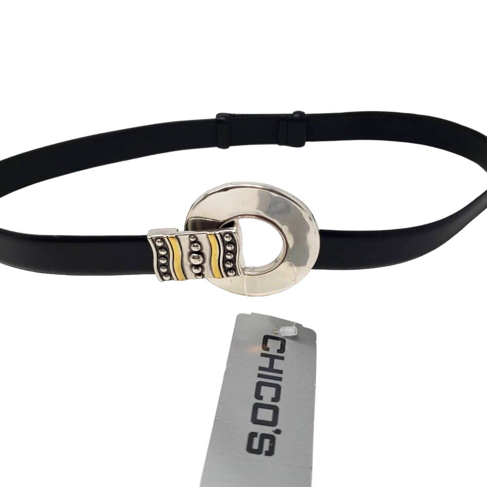 NEW! Chico's Mohican Trouser Belt - S/M